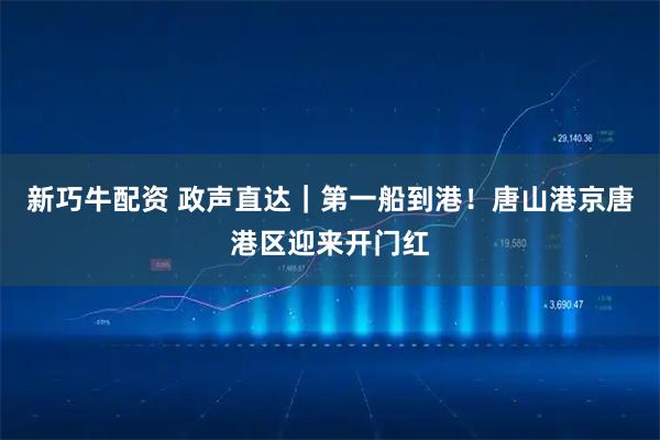 新巧牛配资 政声直达｜第一船到港！唐山港京唐港区迎来开门红